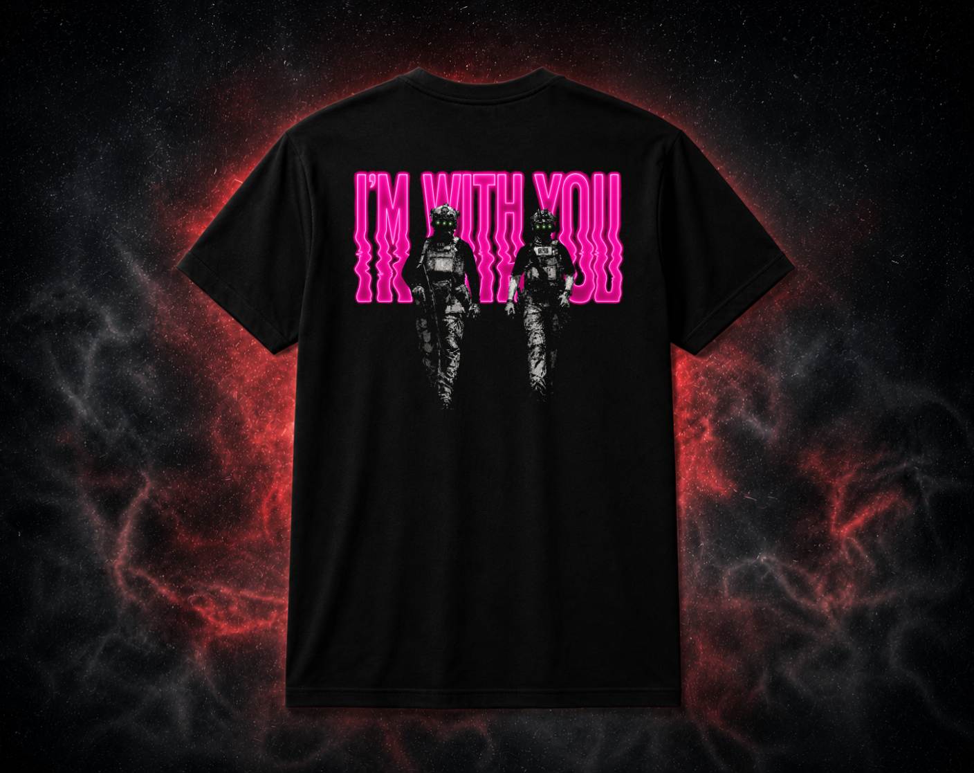 I'm with you